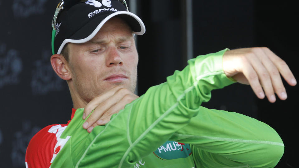 NEPPE NYTT FJELLSTUNT: Thor Hushovd tror fjor�rets alenebrudd i fjellet var en engangsforeteelse. Foto:  AP Photo/Laurent Rebours
