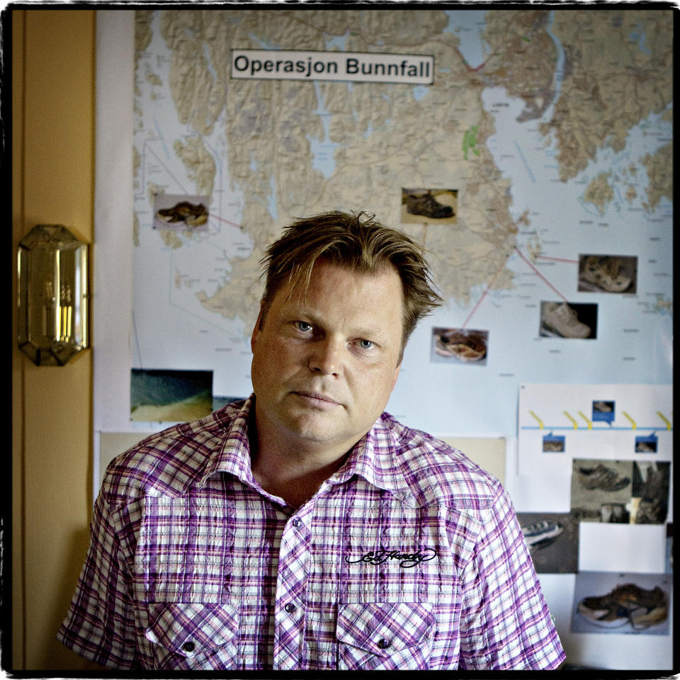 MYSTERIUM: Forfatter J�rn Lier Horst i skrivestua i Stavern. I august kommer Bunnfall, hans sjette William Wisting-roman og hans til n� mest komplekse mysterium. Foto: Lars Eivind Bones / Dagbladet