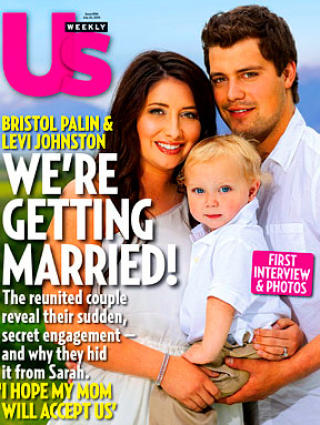OVERRASKELSEN: Dette bladet blir � finne i amerikanske aviskiosker fra i dag. Faksimile: US WEEKLY