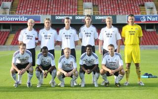 FIKK DET T�FT: Linfield var fullt p� h�yde med Rosenborg i store perioder av kampen. Foto: AP Photo  / Liam McBurney/PA