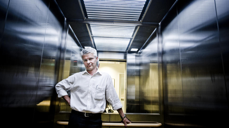 TROR DET M� V�RE MER: &mdash; Det er ingen som tror at det bare kan ha v�rt �n mistenkelig transaksjon i 2009, sier �kokrim-sjef Trond Eirik Schea til Dagbladet. Foto: THOMAS RASMUS SKAUG/DAGBLADET