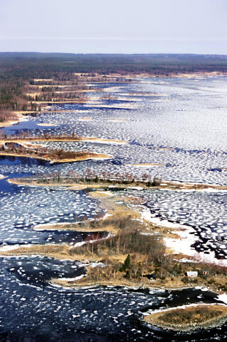 MORENELANDSSKAP: Kvarken-skj�rg�rden ble dannet for rundt 10 000 - 24 000 �r siden. Rundt �r null begynte den � dukke opp over havoverflaten. Foto : Pertti Malinen/Mets�hallitus