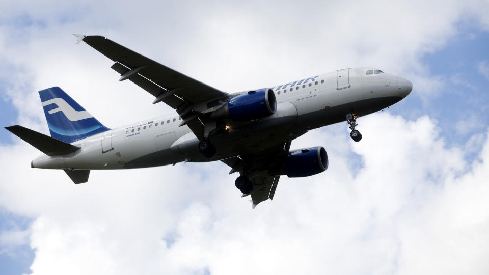  FARLIG N�R:  En Boeing 757 i Finnair-farger var farlig n�r � kollidere med en SAS-maskin over �stersund 2. juli. Her en Airbus i Finnair-fl�ten. ILLUSTRASJONSFOTO.