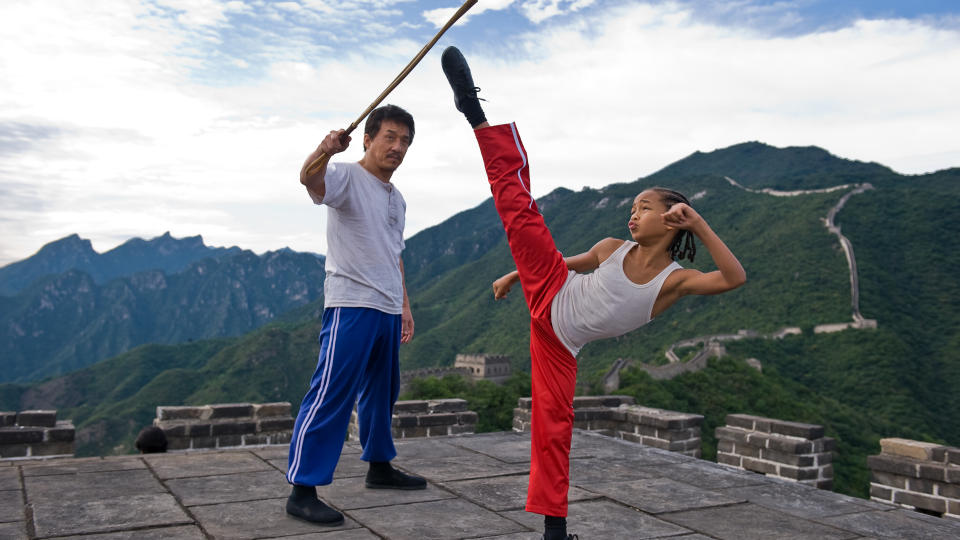 BLOCKBUSTEREN: Jackie Chan og Jaden Smith gjenoppliver et av �ttitallets sterkeste merkenavn med �Karate Kid�.