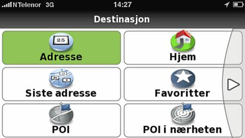 NDRIVE: NDrive kan du bruke p� p� iPhone.