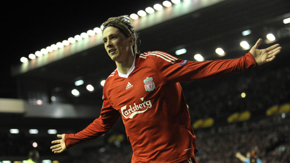 ETTERTRAKTET: Liverpool pr�ver � overtale Fernando Torres til � bli p� Anfield. Foto: AFP/ANDREW YATES