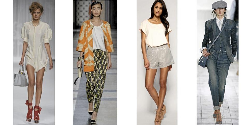 FRA VENSTRE: Fendi, Dries Van Noten, asos.com, Ralph Lauren. Foto: Stella og produsenten.