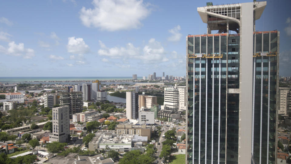 LUKSUS: Mange luksusboliger bygges i Brasil om dagen. Foto: Bruno Domingos/Reuters