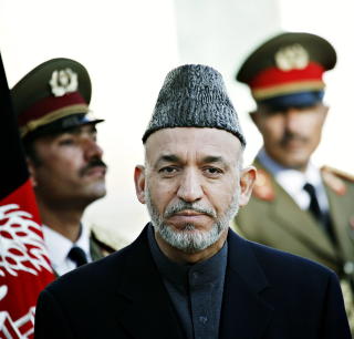 FLY FORBANNET: President Hamid Karzai. Foto: Sveinung Uddu Ystad/Dagbladet