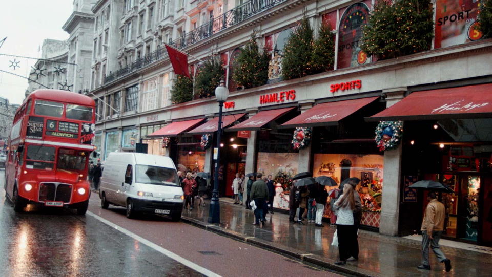 I FORHANDLINGER: Statens pensjonsfond utland skal v�re i forhandlinger om � kj�pe en andel av eierskapet i selskapet som eier handlegaten Regent street.
