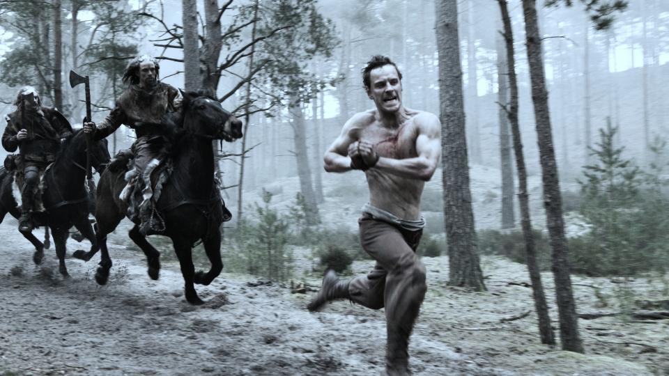 P� FLUKT: Michael Fassbender spiller hovedrollen i �Centurion�.