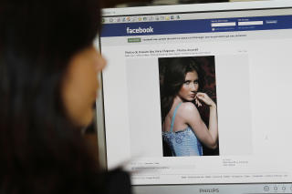  TIENDEPLASS:  Facebook f�r en 10. plass i k�ringen av de kuleste tingene i verden. FOTO:THOMAS COEX/ FP PHOTO/ SCANPIX