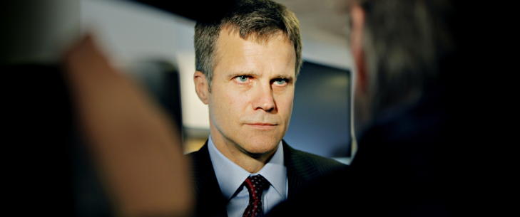 NY OPTIMISME:Statoil-sjef Helge Lund forteller om ny optimisme i oljeindustrien. Foto: Jon Terje Hellgren Hansen / Dagbladet