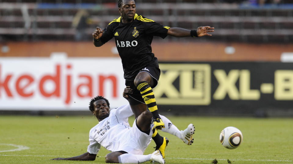 VIL TIL ST�RRE LIGA: Rosenborgs Anthony Annan kobles stadig til klubber, men RBK har fortsatt ikke mottatt  bud. Foto: Pontus Lundahl / SCANPIX