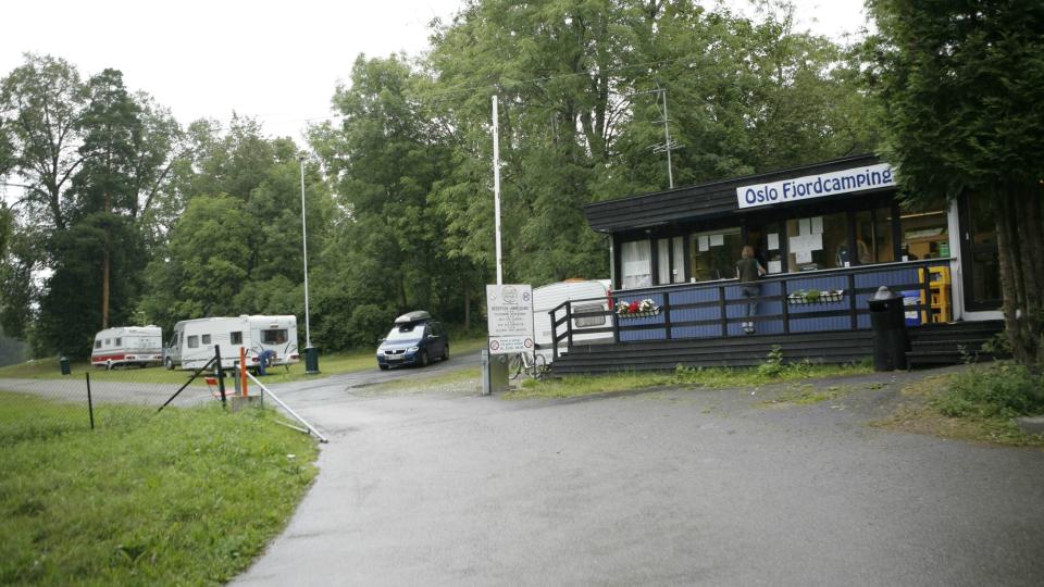 SKJEDDE UTEND�RS: Voldtektene skal ha skjedd p� denne campingplassen ved Hvervenbukta i Oslo natt til torsdag. Foto: TORBJ�RN GR�NNING