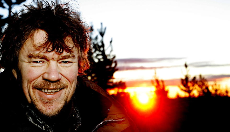 SELGER HYTTE OG HUS: Lars Monsen har to store annonser p� Finn.no om dagen. Foto:Linda N�sfeldt