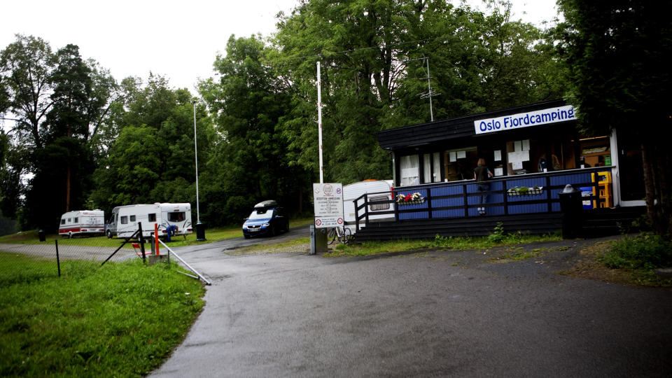 SKJEDDE UTEND�RS:  Voldtektene skal ha skjedd inne p� omr�det til Oslo Fjordcamping. Foto: TORBJ�RN GR�NNING