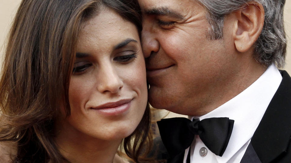 ETTERFORSKES: George Clooneys kj�reste Elisabetta Canalis skal ha brukt kokain p� en nattklubb i Milano i 2007. Foto: AP Photo/SCANPIX