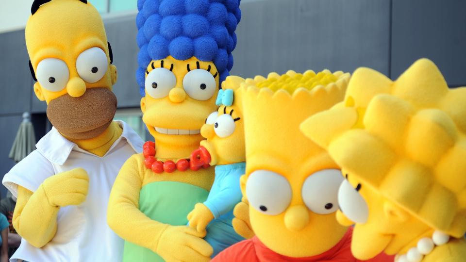 VINNERNE?  Kommer familien Simpson til � vinne lesernes tv-k�ring? Foto: Scanpix