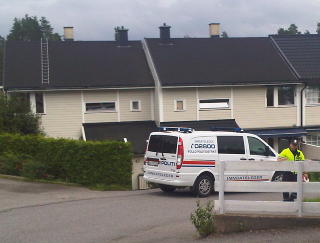 �STEDET: I dette nabolaget ble kvinnen funnet d�d. foto: Frode Hansen / Dagbladet