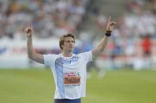 KONGEN: Andreas Thorkildsen svarte p� tiltale to ganger, og innkasserte nok en gullmedalje. Foto: Scanpix