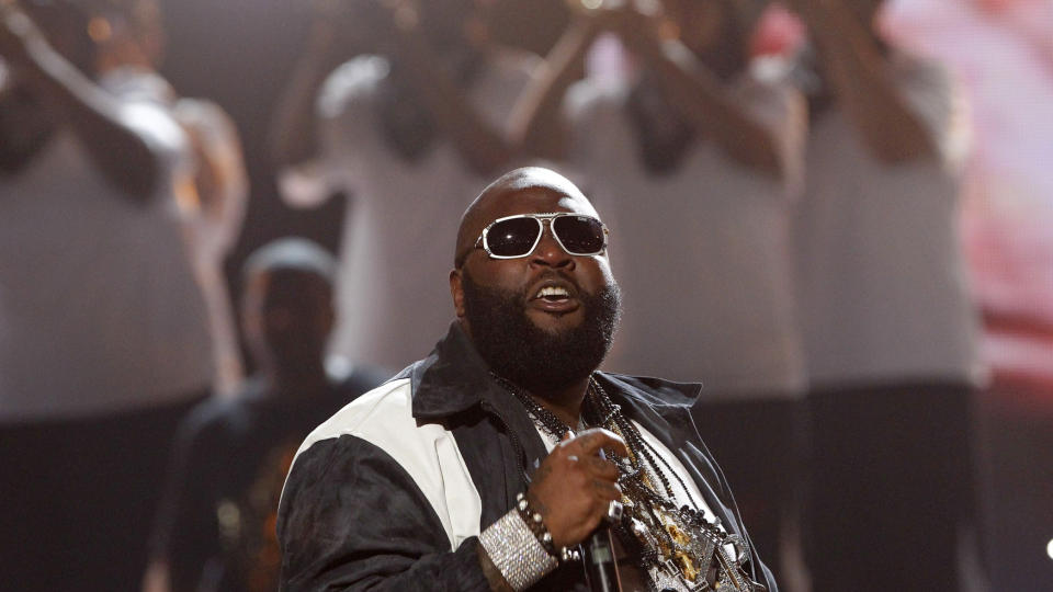 Biffr�st: Rick Ross er ute med sitt fjerde album. (REUTERS/Mario Anzuoni)
