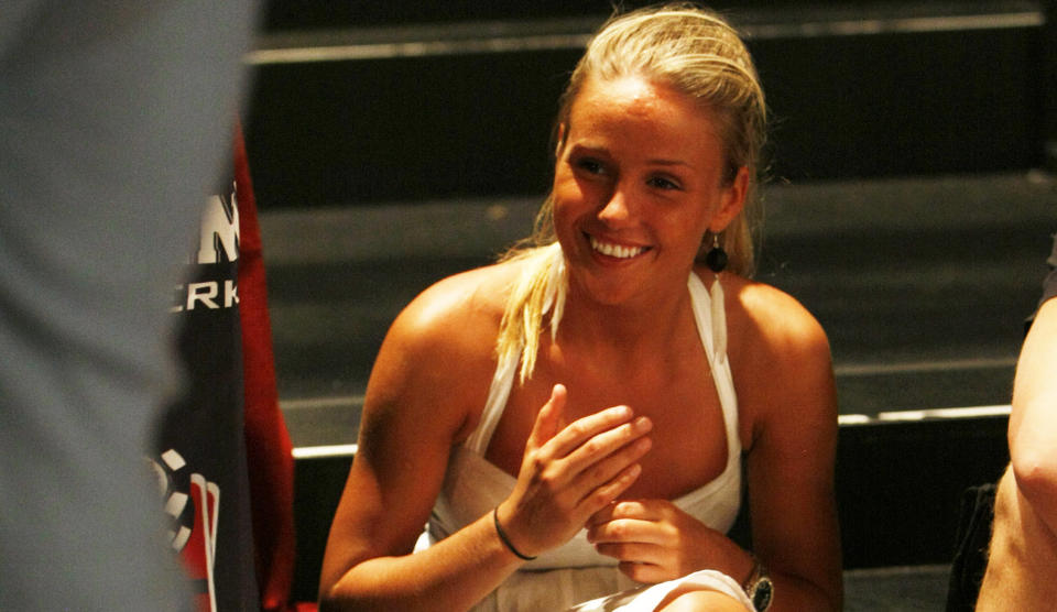 POKERBABE: Rachel Nordt�mme ble fulgt av fotografene under poker-VM i Las Vegas. Foto: TORMOD BRENNA / DAGBLADET