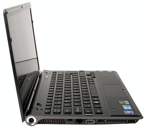 TYNN: Skjermen er syltynn p� Sony Vaio Z. Foto: Nicholas Paulik