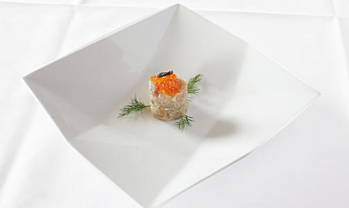 MAKRELL: Gravet makrelltartar med �rretrogn