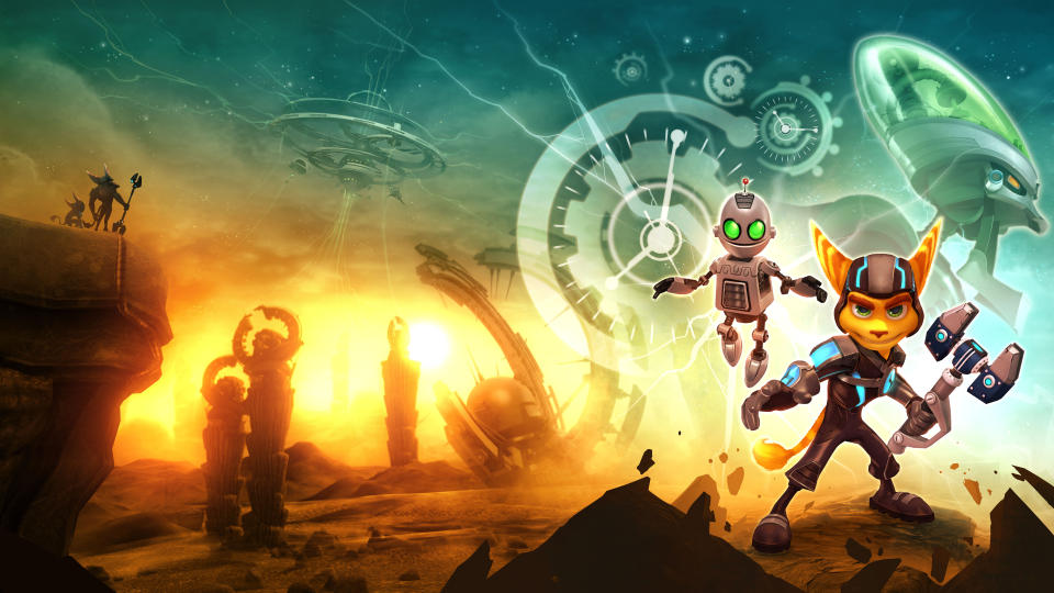 RATCHET & CLANK: Den dynamiske duoen kan v�re klar for nye eventyr. GamesCom-spillmessen i K�ln senere i august kan gi oss bekreftelsen. (Insomniac/SCEE).