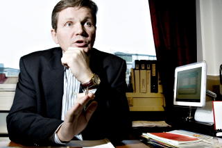 FORSVARER ANTATT HOVEDMANN: Advokat Arild Humlen forsvarer Mikael Davud (39) i terrorsaken. Foto: Bj�rn Langsem