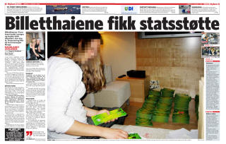 Faksimile: Dagbladet 7. august