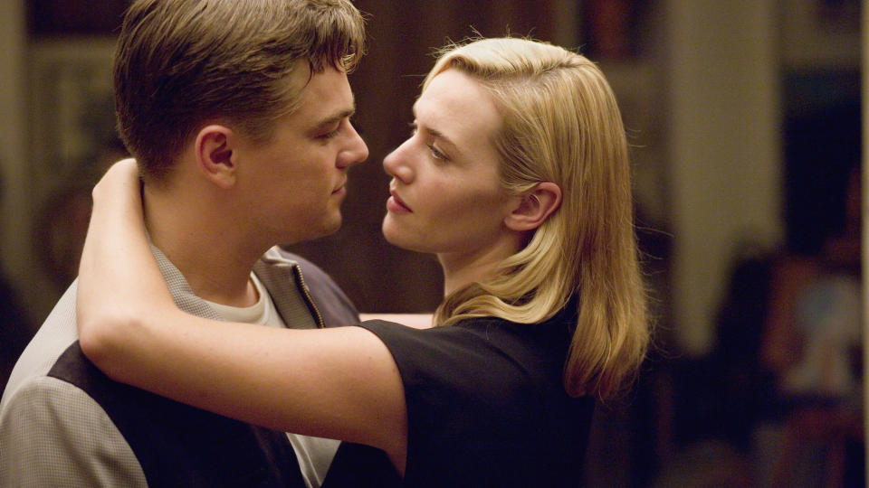 EKTESKAPELIG SPENNING: Leonardo DiCaprio og Kate Winslett spilte et ektepar som ville v�re mer enn bare et ektepar i �Revolutionary Road� (2008). Foto: FILMWEB