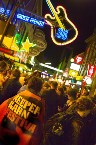 REEPERBAHNFESTIVAL:  Fra 23. til 25 september spiller 170 band i Hamburgs mange clubber.  Foto: Mediaserver Hamburg/Andrew Bricknell