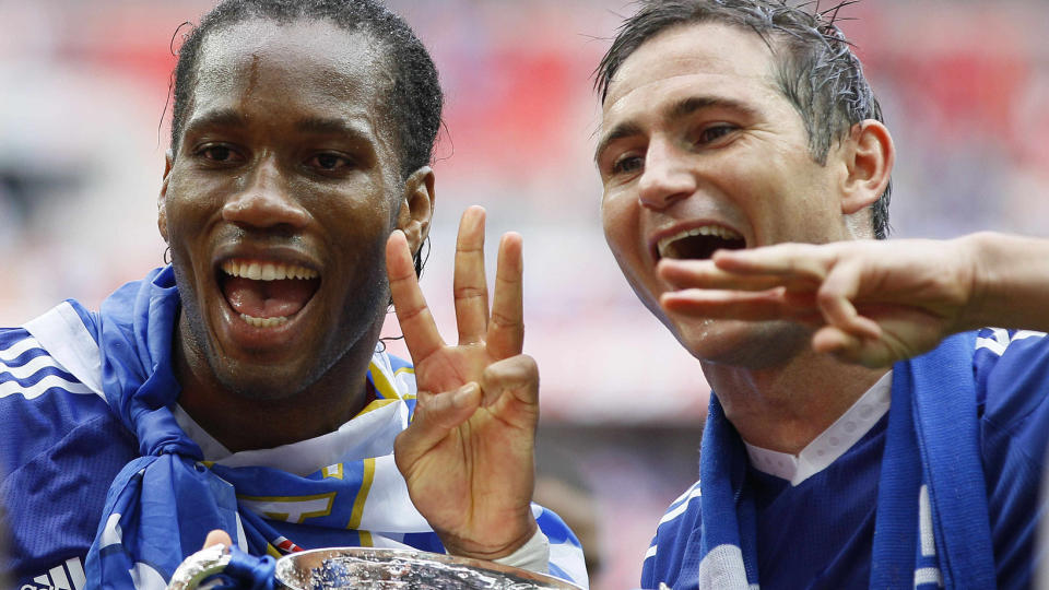 HATET OG FRYKTET? Didier Drogba og Frank Lampard er p� listene over spillere supportere ikke kan fordra, og Premier Leagues beste. Foto: AP/Kirsty Wigglesworth