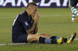 GJENGANGER: Craig Bellamy blir oftest bare likt av egne fans. Foto: REUTERS/Mike Segar