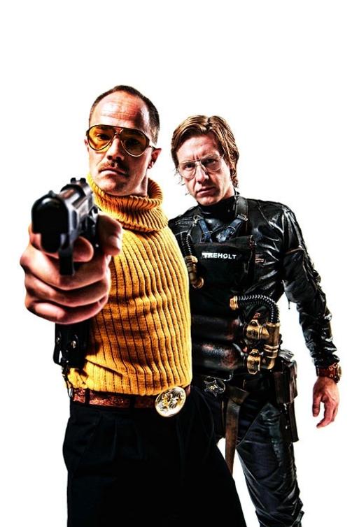 FRA FILMEN: Jon �igarden som Otto Meyer og Mads Ousdal som kommand�r Treholt. Foto: STELLA PICTURES