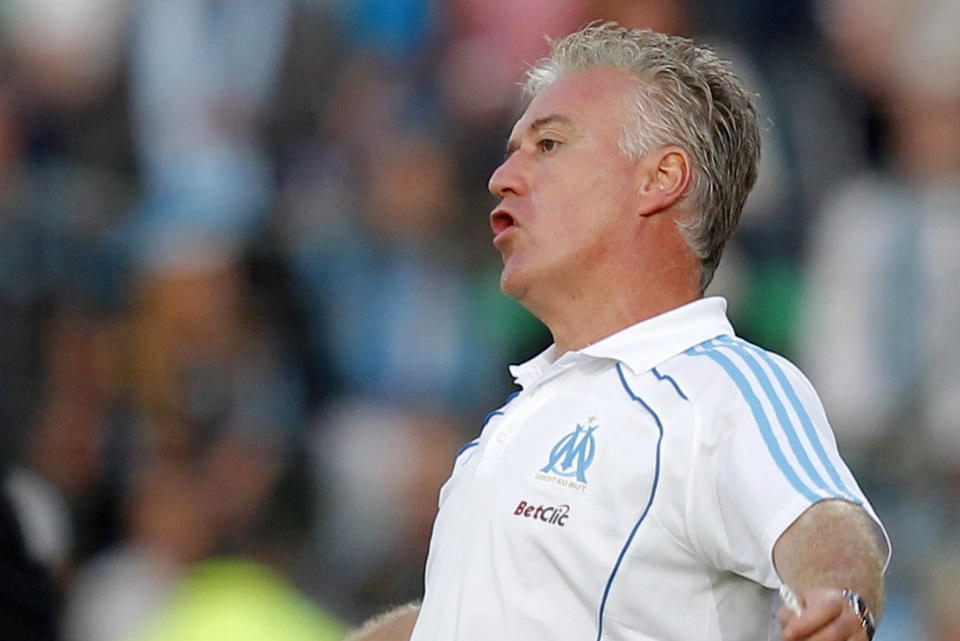 KRISE: Didier Deschamps f�rte Marseille til ligatittel i Frankrike i fjor. �rets sesong har startet begredelig. Foto: REuters