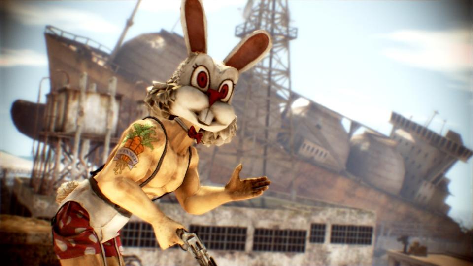 Foto: Square Enix �Gun Loco� er ikke akkurat A4 visuelt sett.