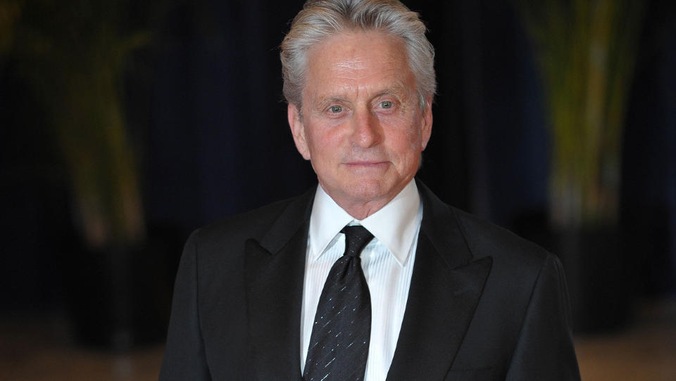 OPTIMISTISK: Hollywood-stjerne Michael Douglas har f�tt kreft. Han sier i en kunngj�ring at han er sv�rt optimistisk. Foto: AFP PHOTO/FILES/Mandel NGAN