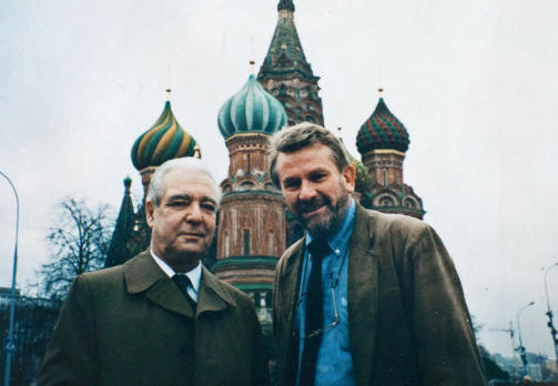 Moskva: På Den røde plass med generaloberst Viktor
Grusjko, nestleder i KGB under Gorbatsjov og eks-spion. Moskva: På Den røde plass med generaloberst Viktor
Grusjko, nestleder i KGB under Gorbatsjov og eks-spion.