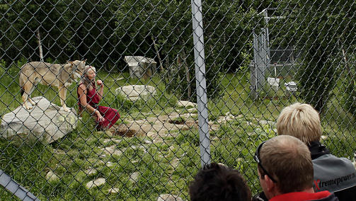 ULVEMOR: Tuva Thorson er sjefen i ulveflokken og sjefen p� Langedrag.