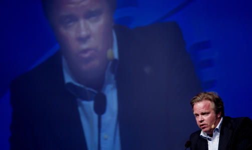 - KREVER SAMTYKKE: Advokat Jon Wessel-Aas mener Google i framtida vil m�te strengere krav til samtykke ved bruk av personopplysninger. Her fra en debatt om Datalagringsdirektivet. Foto: Scanpix