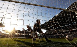 BANNAN-SKUDD: Mannen med et navn som h�res noks� kuri�st ut p� norsk, Barry Bannan, skaffet et reservepreget Aston Villa et godt utgangspunkt foran returm�tet med Rapid Wien.Foto: SCANPIX/EPA/HELMUT FOHRINGER