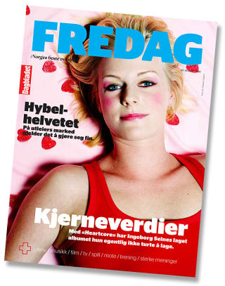 DAGENS MAGASIN: Intervjuet med Linn Perez er hentet fra ukas Dagbladet FREDAG, som blant annet ogs� byr p� et portrettintervju med plateaktuelle Ingeborg Selnes og en reportasje om studenters hybeljakt.