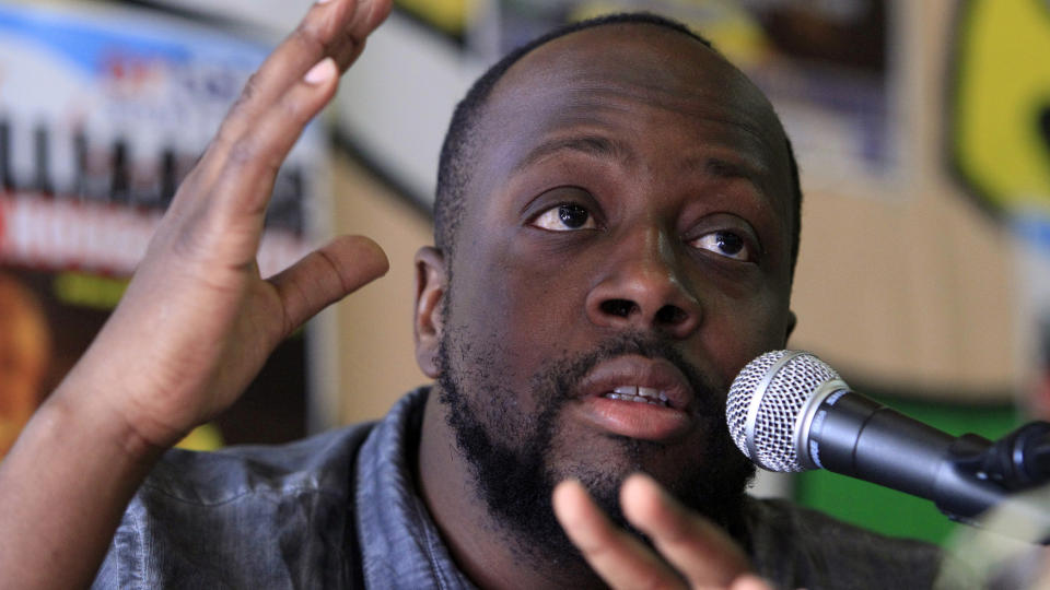 F�R IKKE STILLE: Wyclef Jean f�r ikke stille som presidentkandidat i hjemlandet Haiti. Foto: REUTERS/SCANPIX