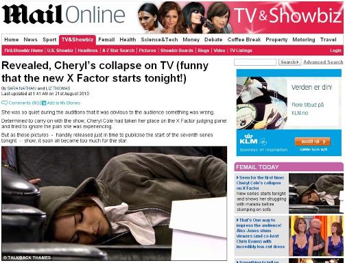 Faksimile: Daily Mail