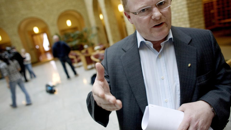 TIL BRASIL: I dag reiser Per Sandberg, leder av Stortingets Justiskomit� til Brasil, for � finne ut hva som egentlig er �rsaken til at norske forretningsmenn er siktet og tiltalt for organisert kriminalitet i landet.
Foto: Torbj�rn Gr�nning / Dagbladet