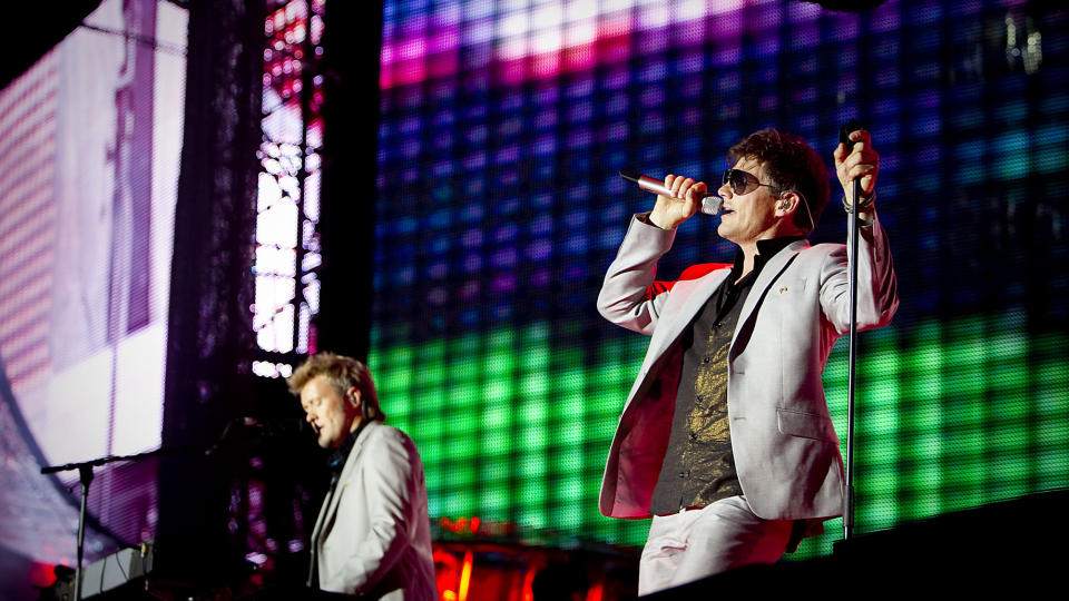 POPUL�RE: Biografien om a-ha har blitt en salgsvinner i Tyskland.  Foto : Bj�rn Langsem/DAGBLADET.