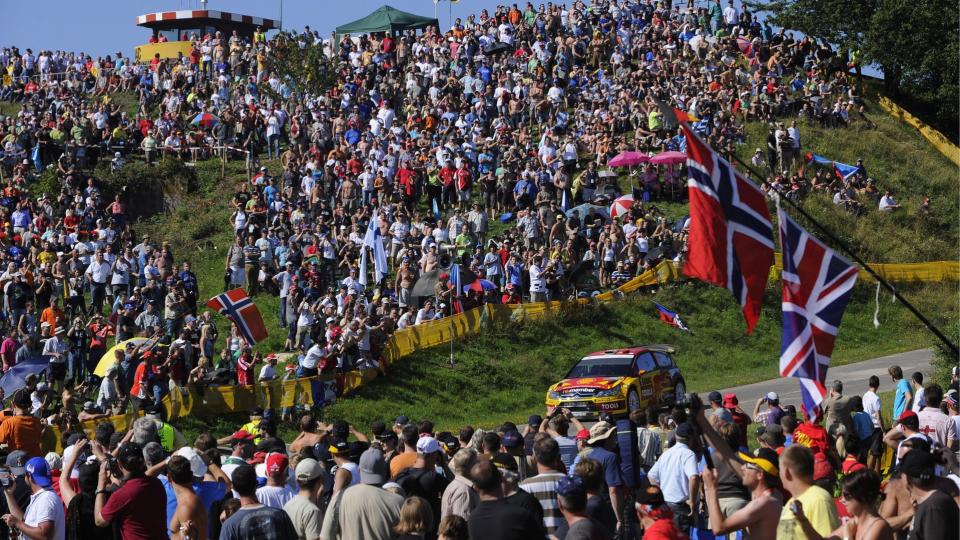 P� FEMTEPLASS: Petter Solberg endte Rally Tyskland p� en femteplass.Foto: SCANPIX/EPA/STR